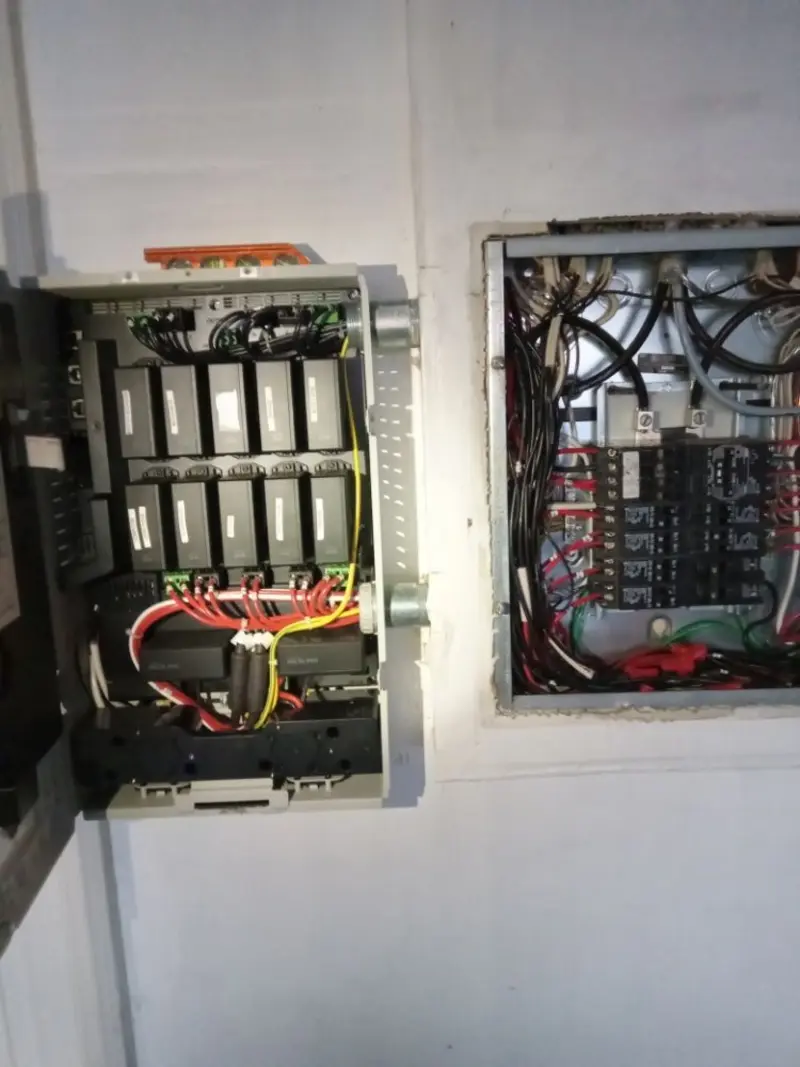 Electrical panel upgrade completed for Ring Doorbell Installation in Harwinton